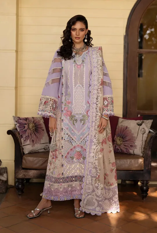 Purple Organza – view 1 – Poshaq