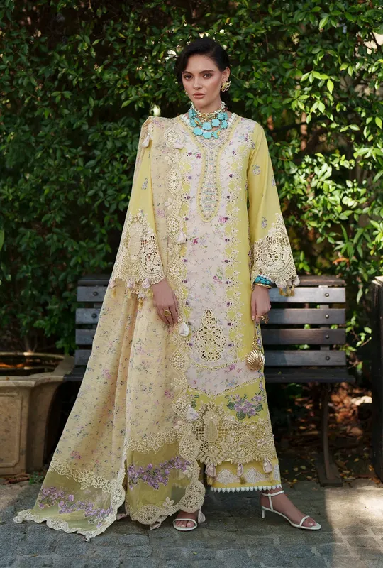Yellow Organza – view 1 – Poshaq