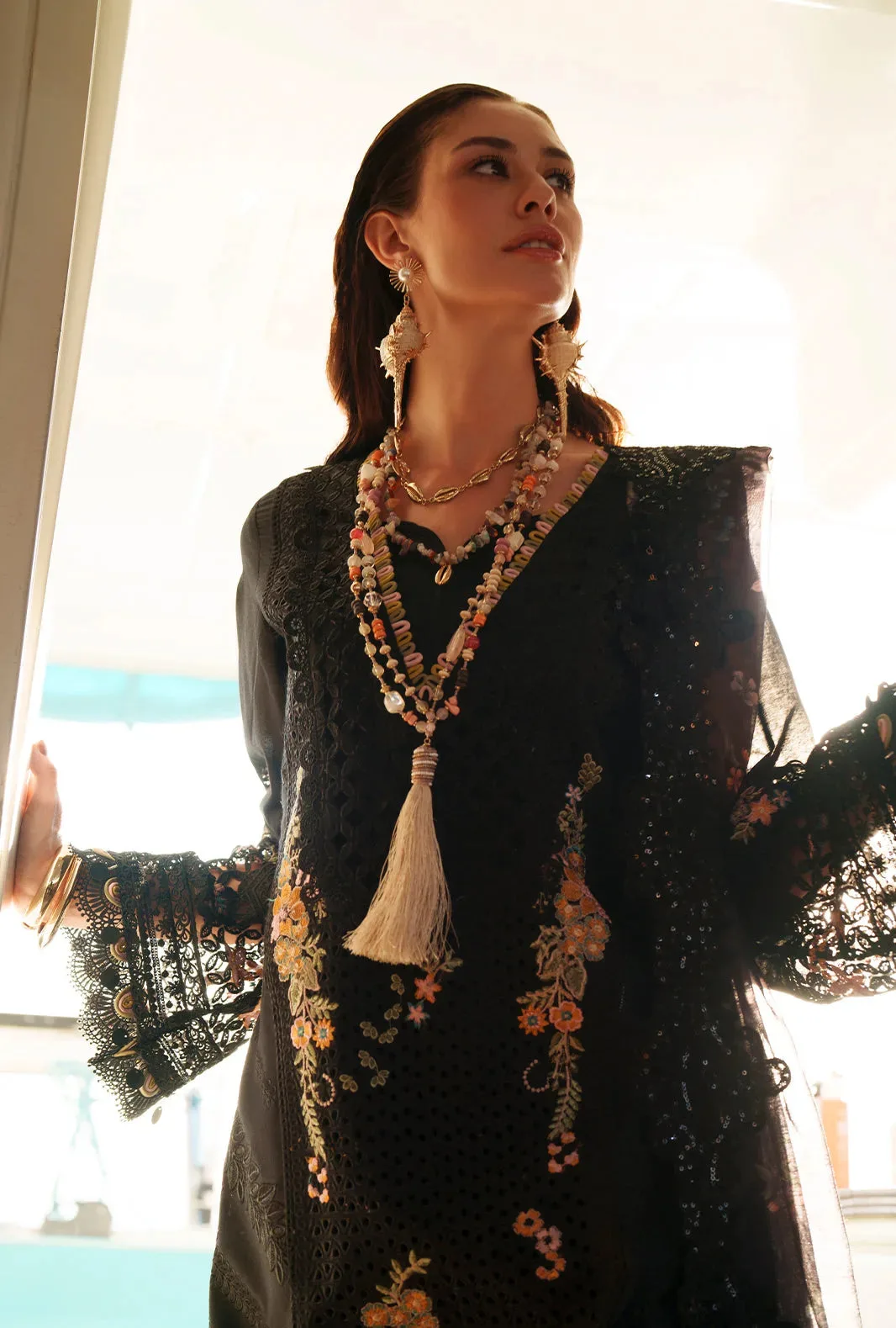 Black Organza – view 7 – Poshaq