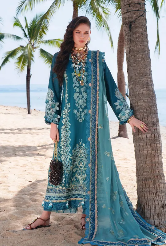 Green Organza – view 1 – Poshaq