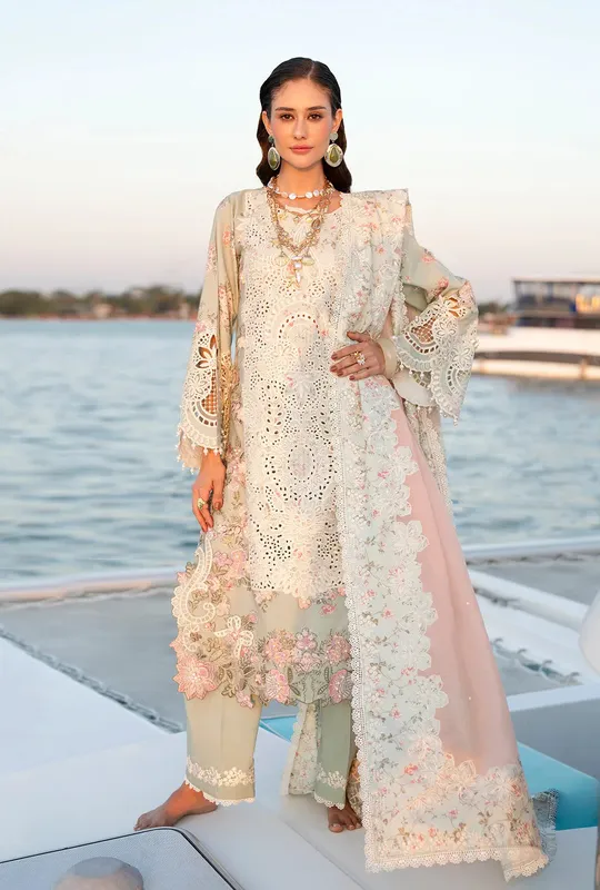 Ferozi Organza – view 1 – Poshaq