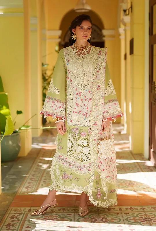 Green Organza – view 1 – Poshaq