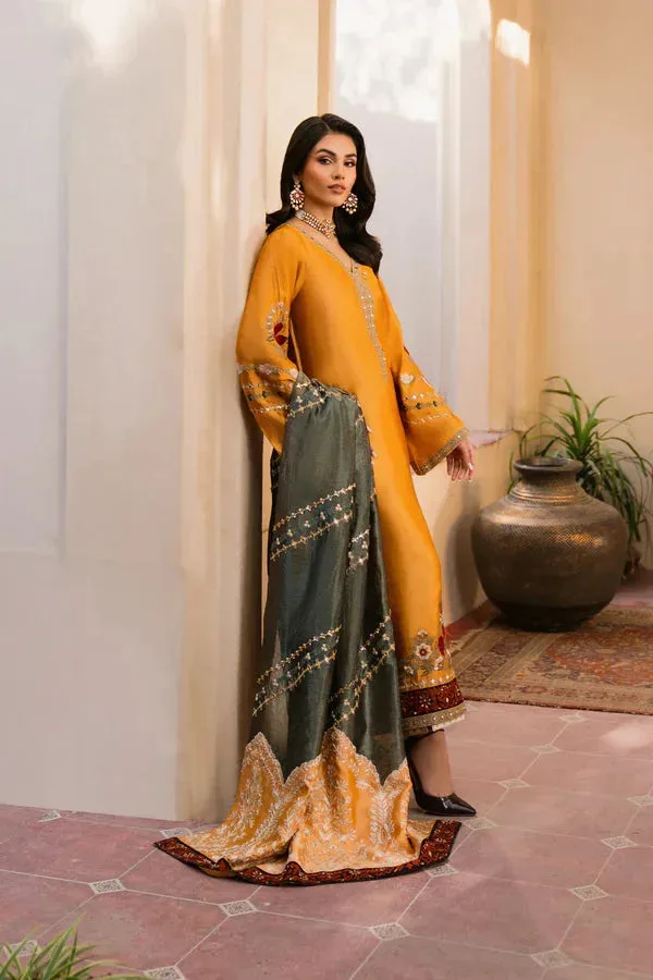 Mustard Silk – view 4 – Poshaq