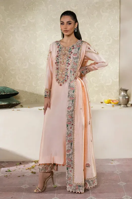 Peach Silk – view 1 – Poshaq