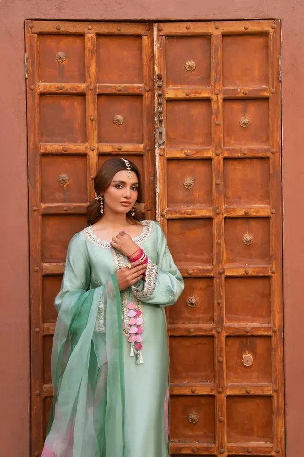 Angan Eid Edit Raw Silk – view 1 – Poshaq