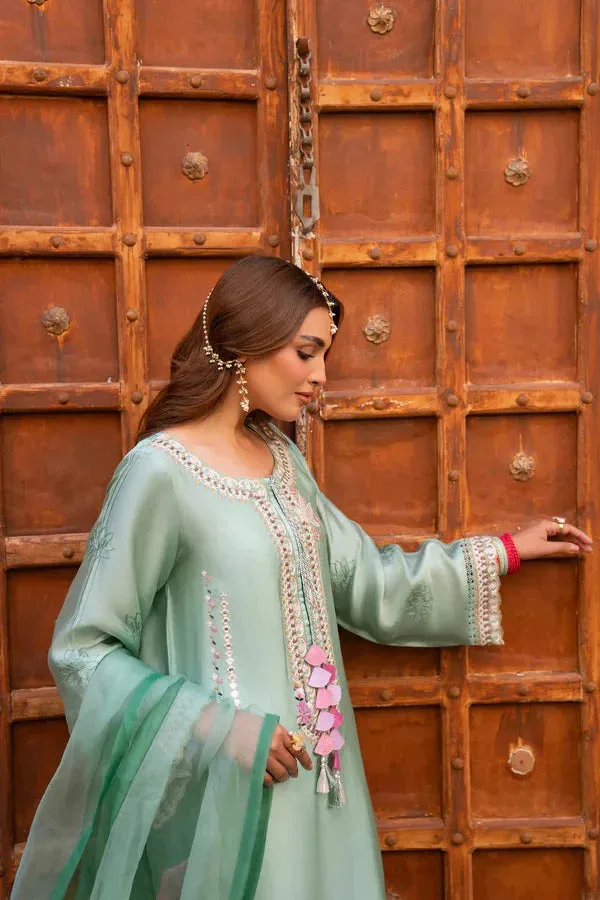 Angan Eid Edit Raw Silk – view 2 – Poshaq
