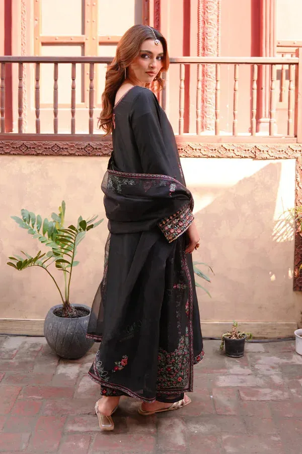 Angan Eid Edit Raw Silk – view 3 – Poshaq