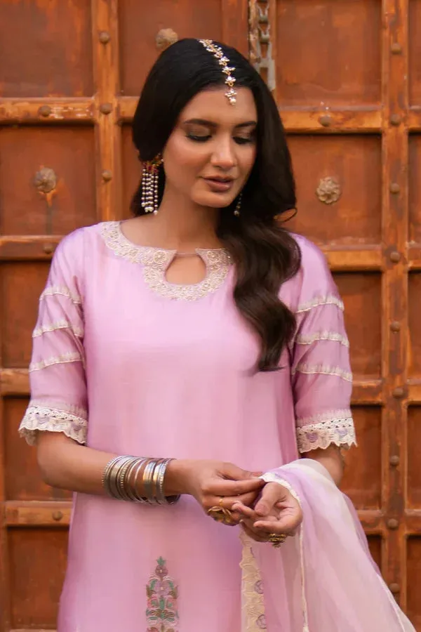 Angan Eid Edit Raw Silk – view 3 – Poshaq
