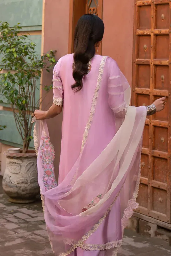 Angan Eid Edit Raw Silk – view 4 – Poshaq