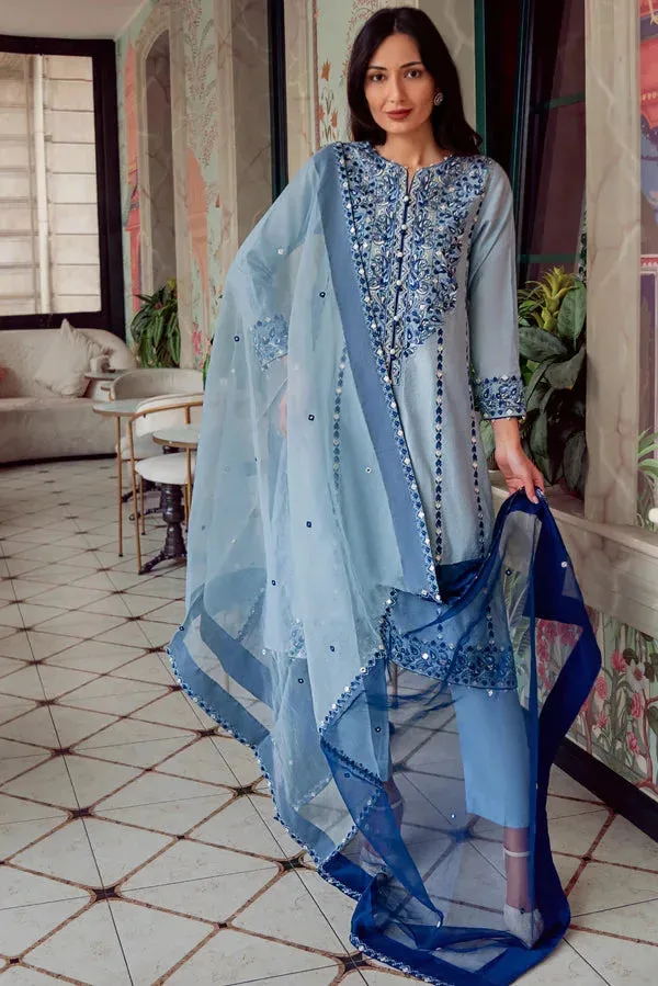 Noor e Zaib Organza – view 1 – Poshaq
