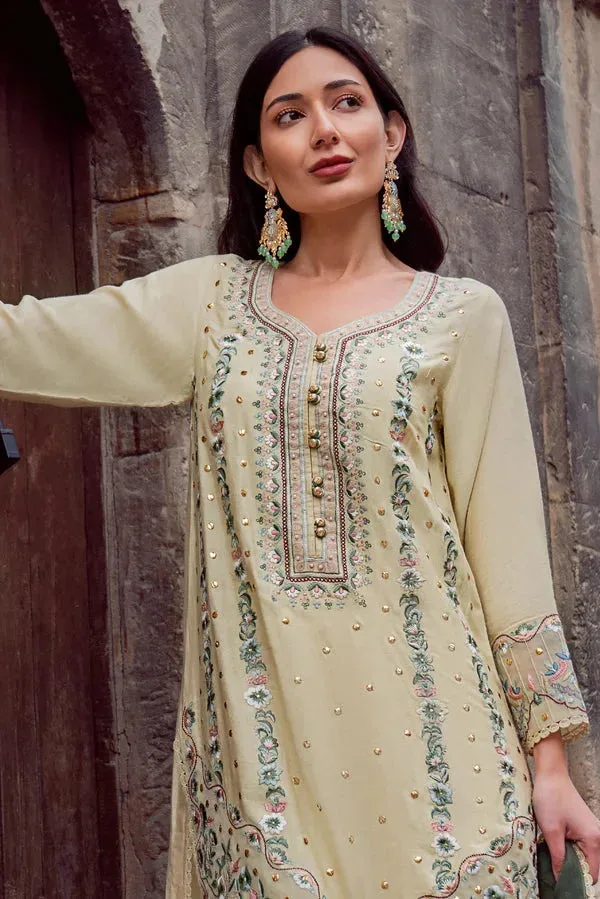 Noor e Zaib Organza – view 3 – Poshaq