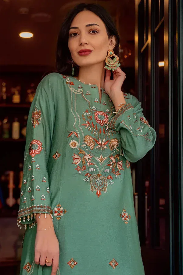 Noor e Zaib Organza – view 2 – Poshaq