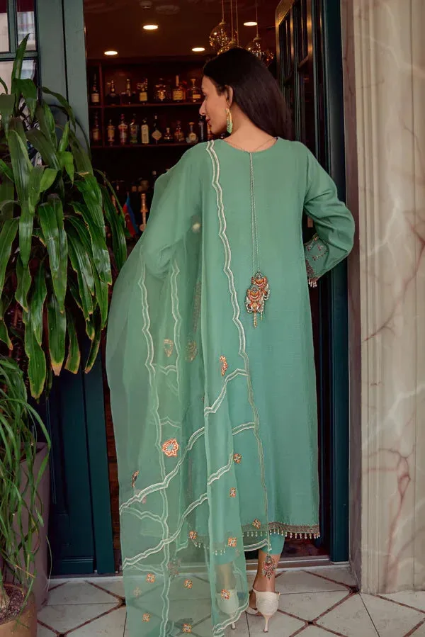Noor e Zaib Organza – view 3 – Poshaq