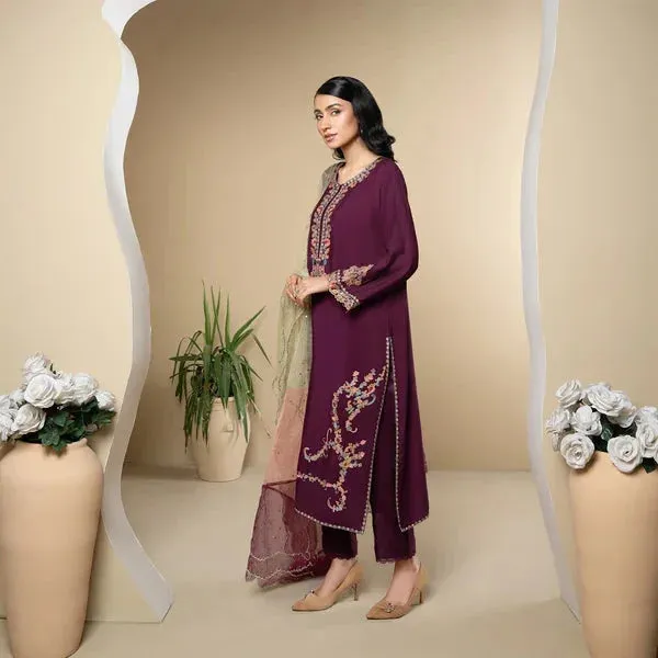 Rumaisa Organza – view 1 – Poshaq