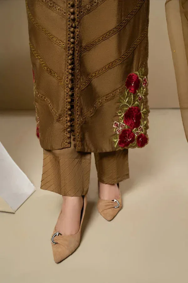 Rumaisa Organza – view 2 – Poshaq