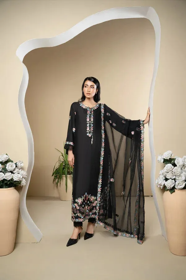 Rumaisa Organza – view 1 – Poshaq