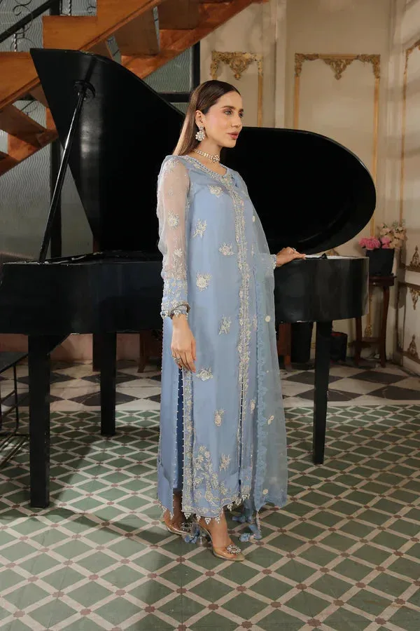Baad E Saba Organza – view 2 – Poshaq