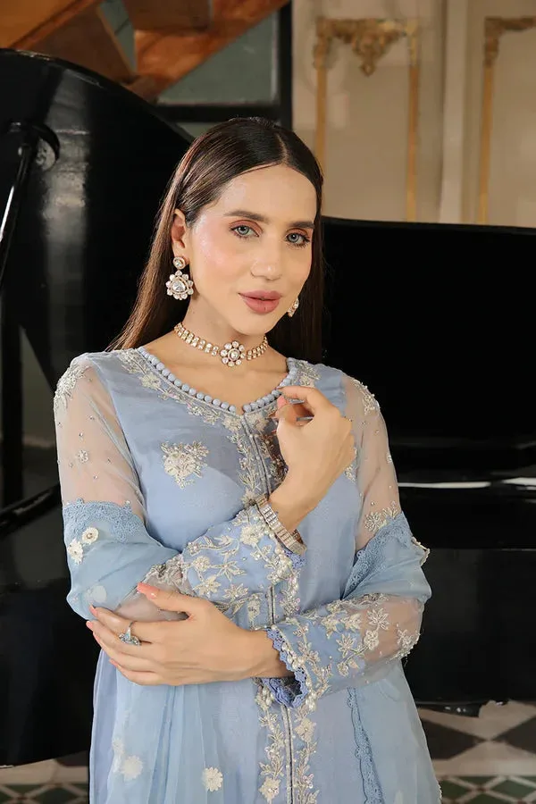 Baad E Saba Organza – view 3 – Poshaq