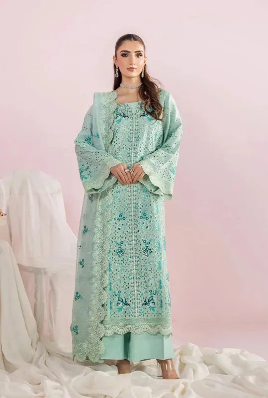 Eid Edit Tropical Silk 26 Raw Silk – view 1 – Poshaq
