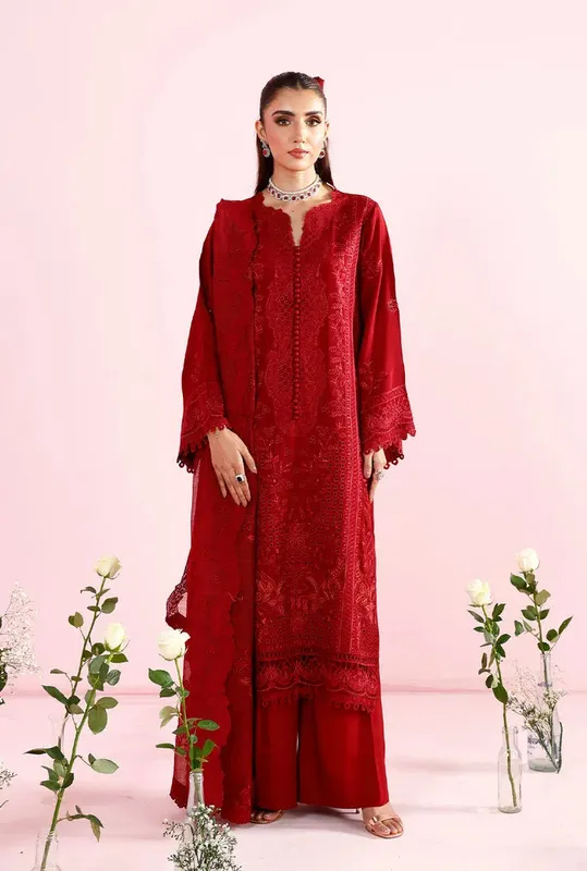 Eid Edit Tropical Silk 26 Raw Silk – view 1 – Poshaq