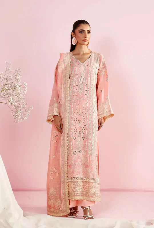 Eid Edit Tropical Silk 26 Raw Silk – view 1 – Poshaq