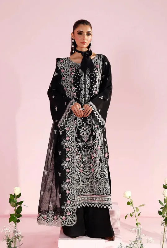 Eid Edit Tropical Silk 26 Raw Silk – view 1 – Poshaq