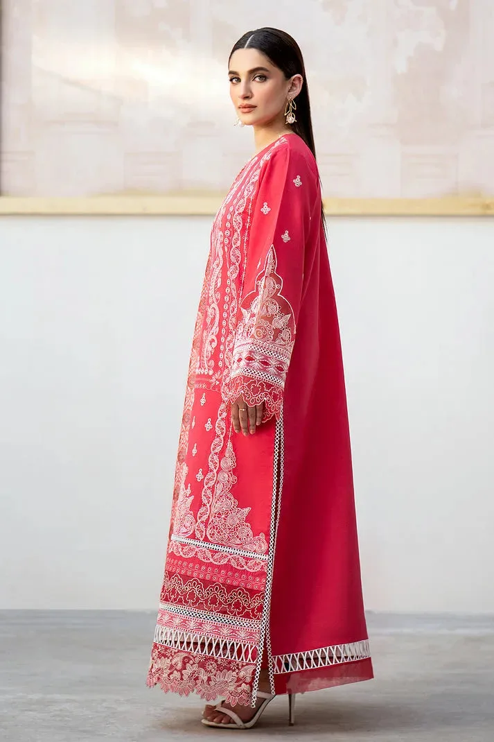 Luxe Eid Lawn 24 Organza – view 2 – Poshaq