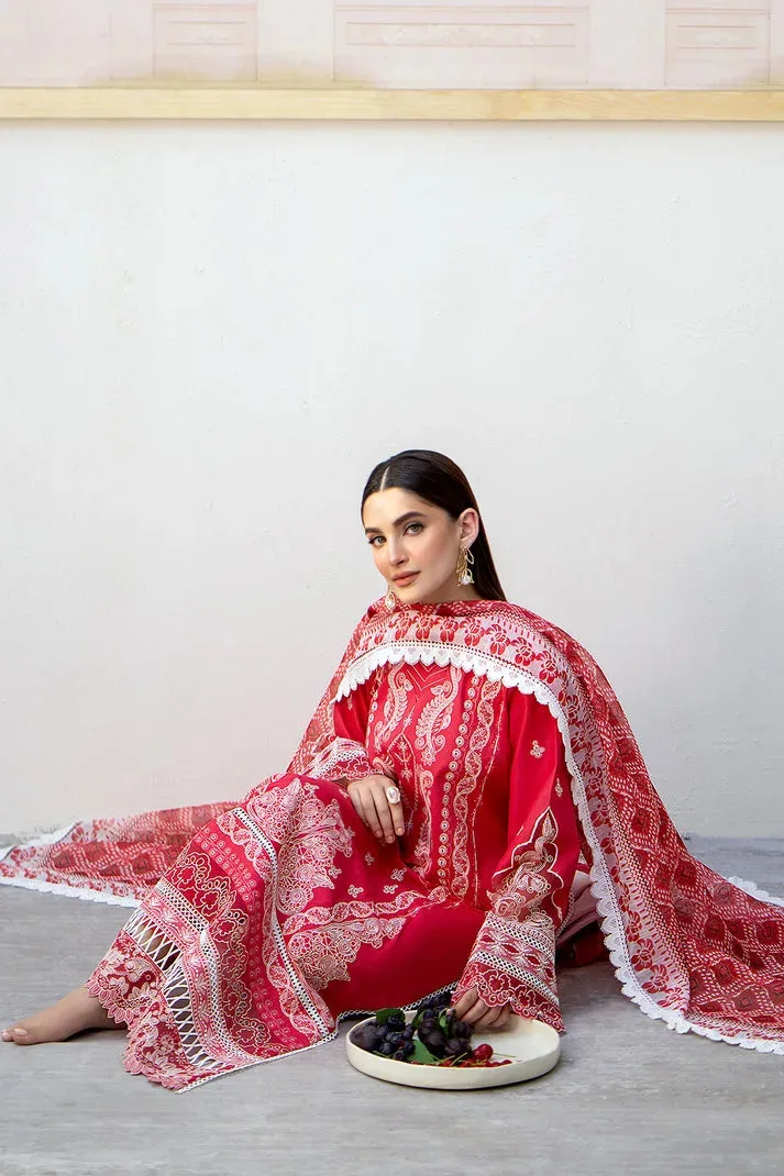 Luxe Eid Lawn 24 Organza – view 5 – Poshaq