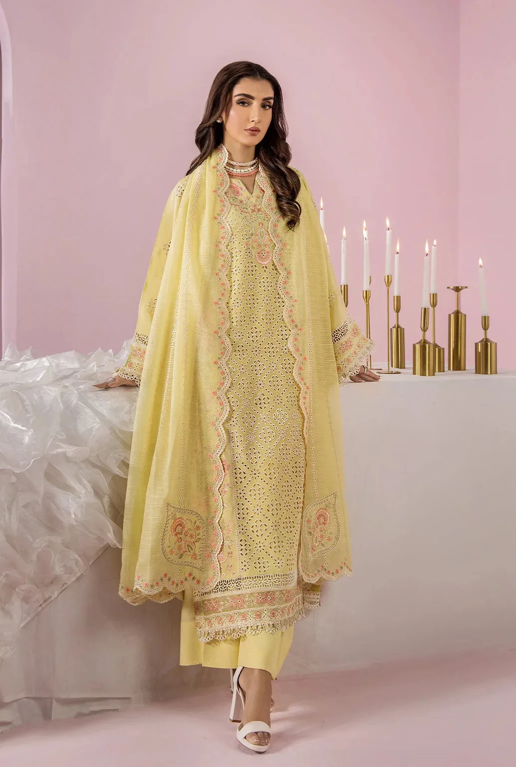 EID EDIT'26 Green Raw Silk – view 2 – Poshaq