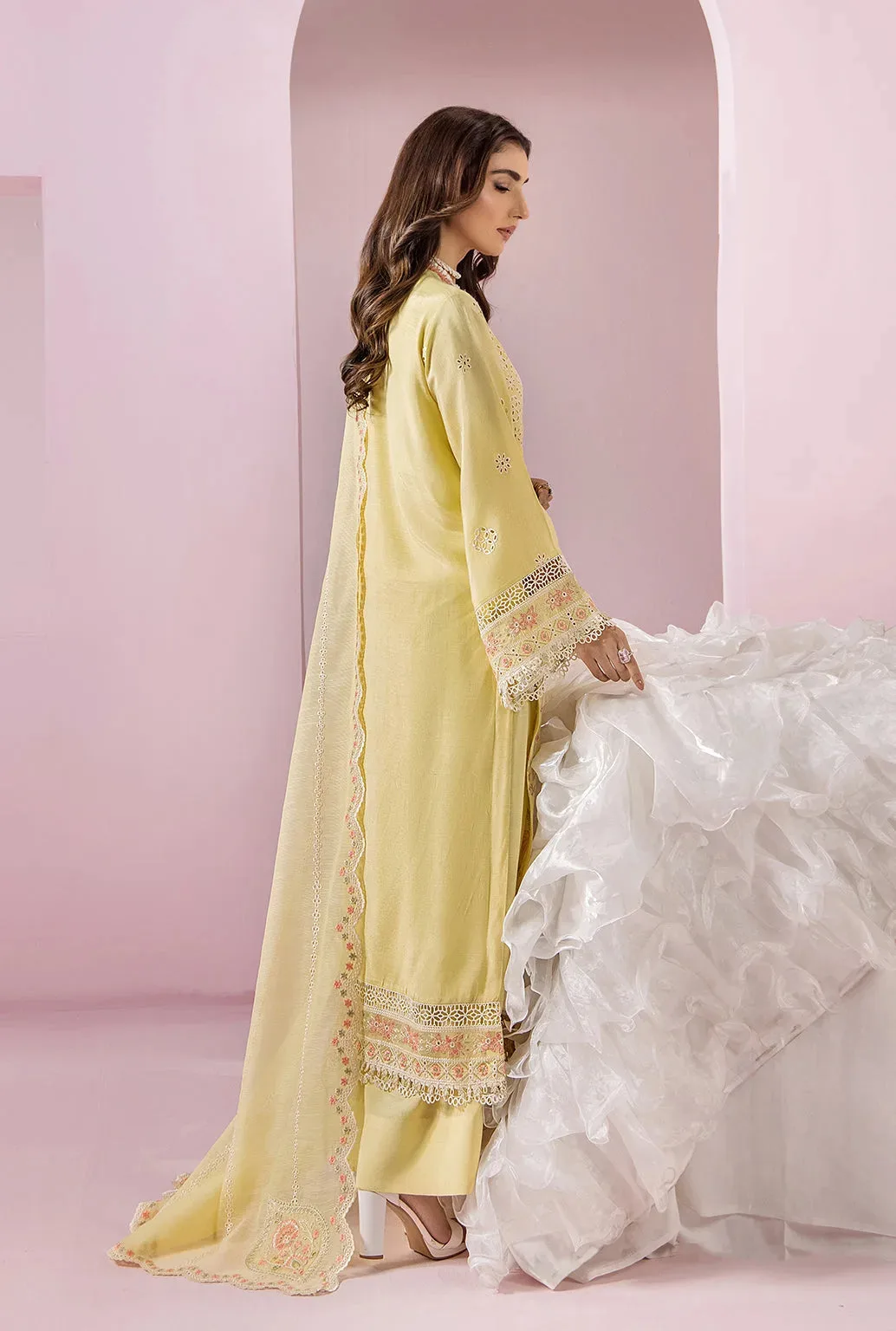 EID EDIT'26 Green Raw Silk – view 3 – Poshaq