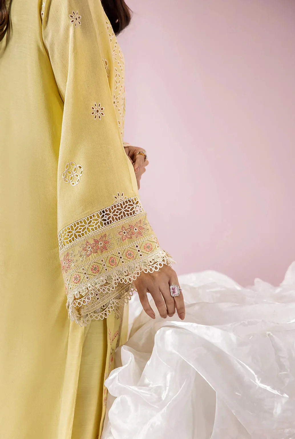 EID EDIT'26 Green Raw Silk – view 4 – Poshaq