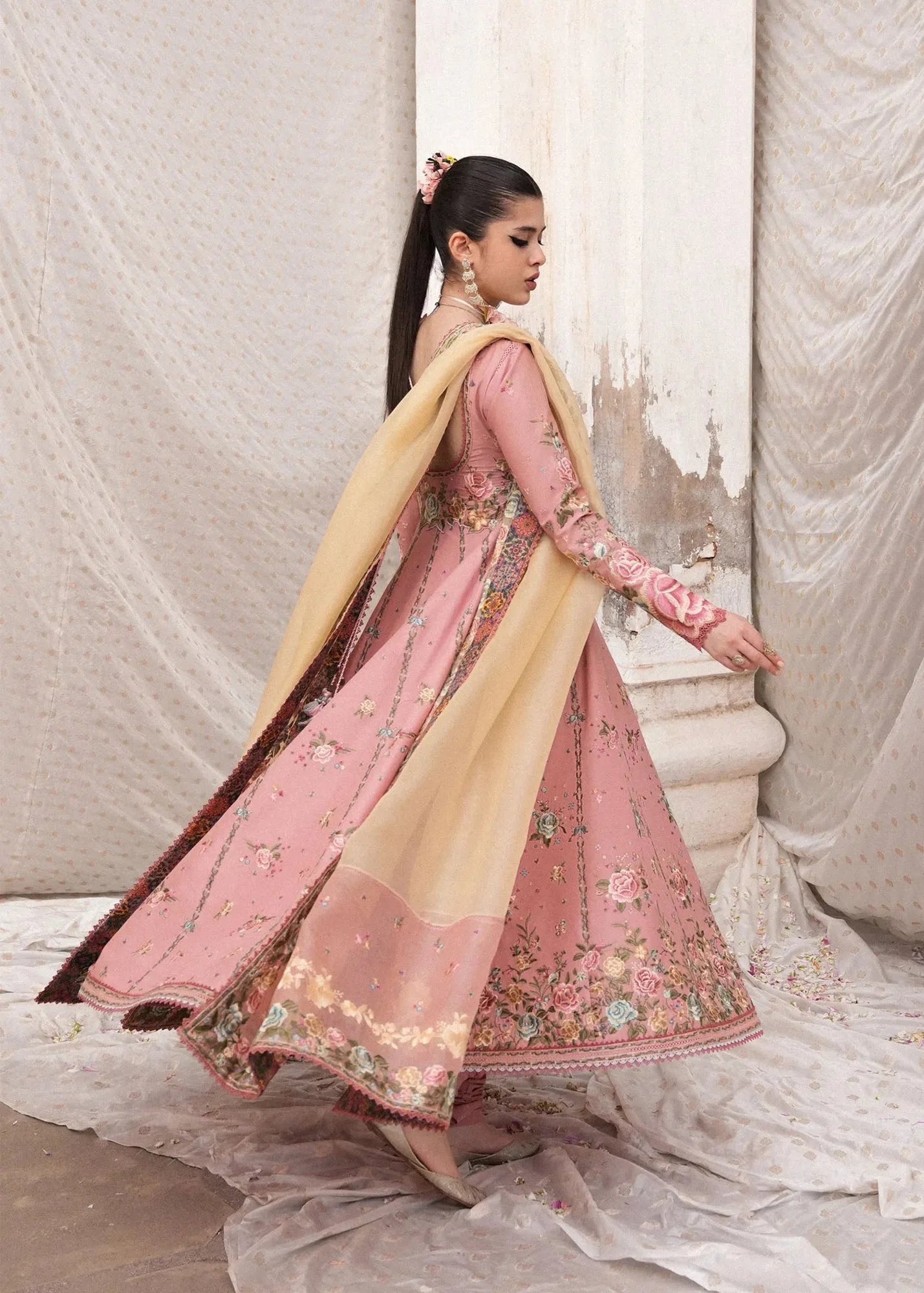 Yellow Organza – view 5 – Poshaq