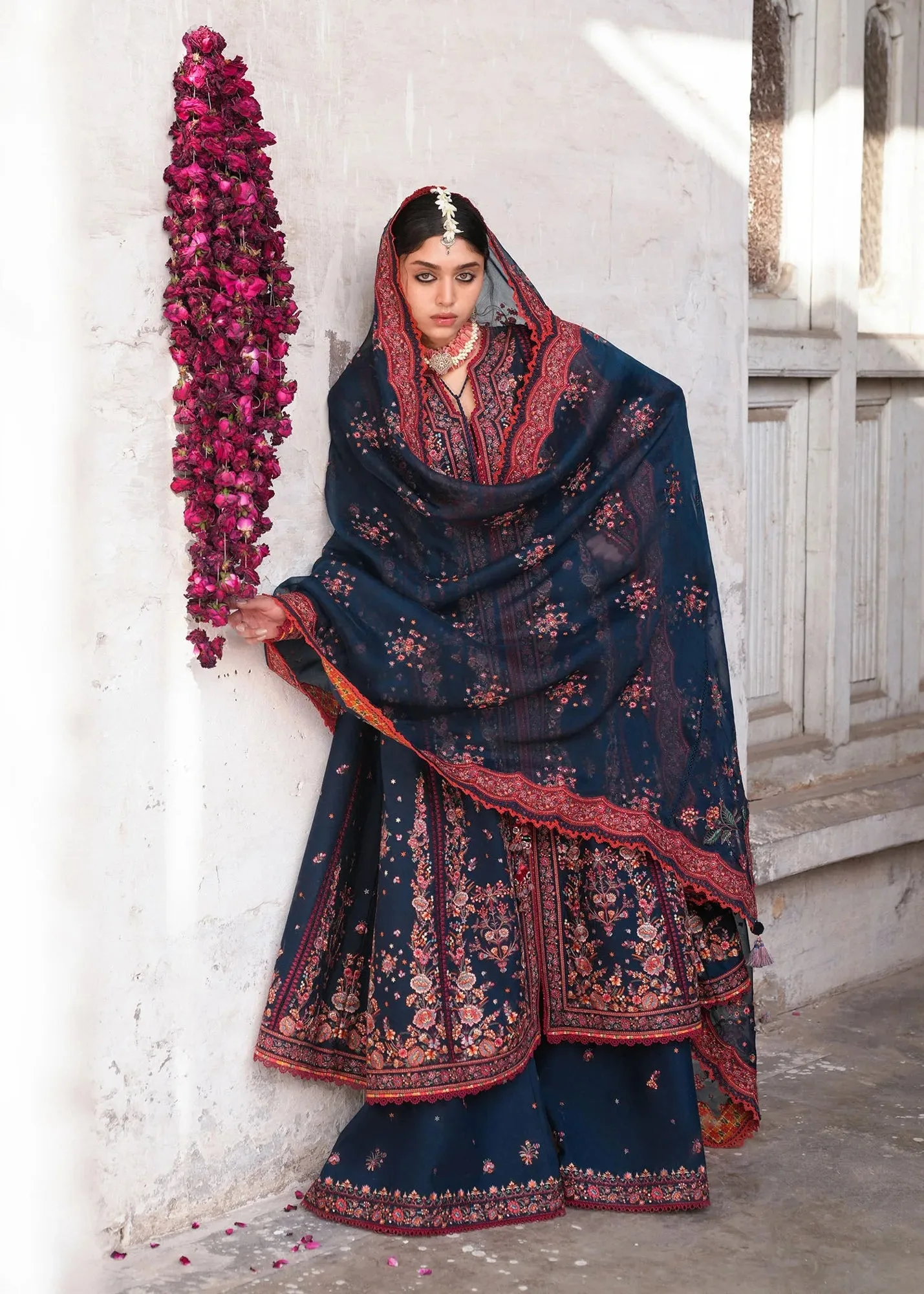 Blue Organza – view 6 – Poshaq