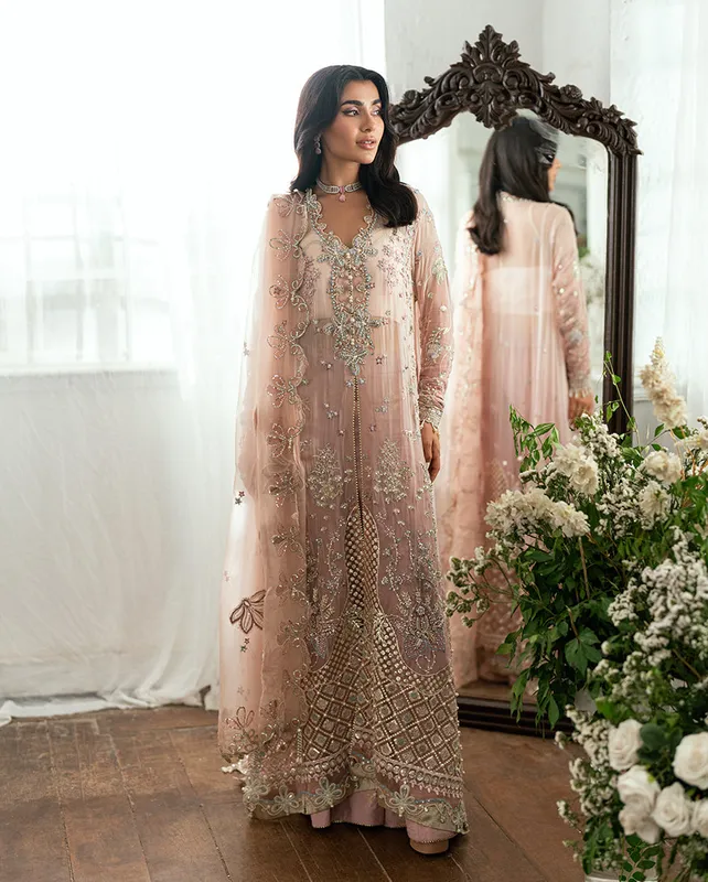 Silver Organza – view 1 – Poshaq