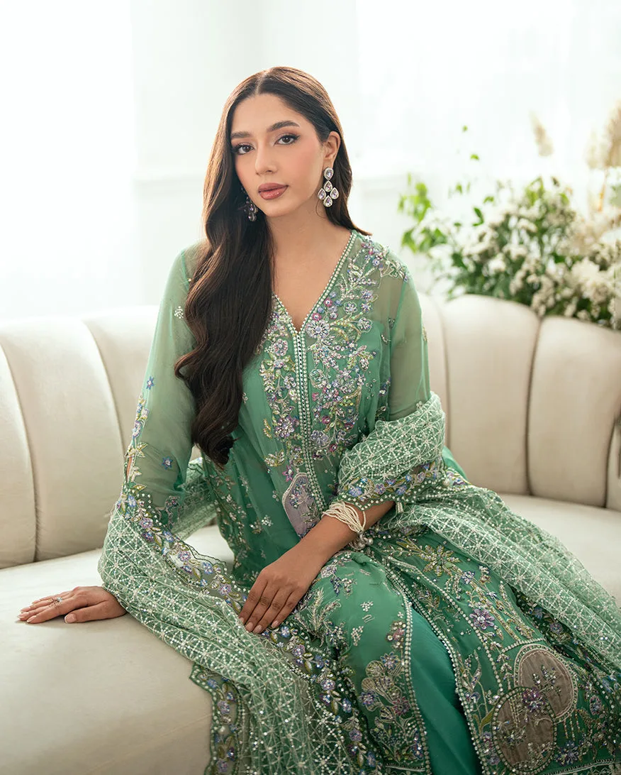 Silver Raw Silk – view 2 – Poshaq