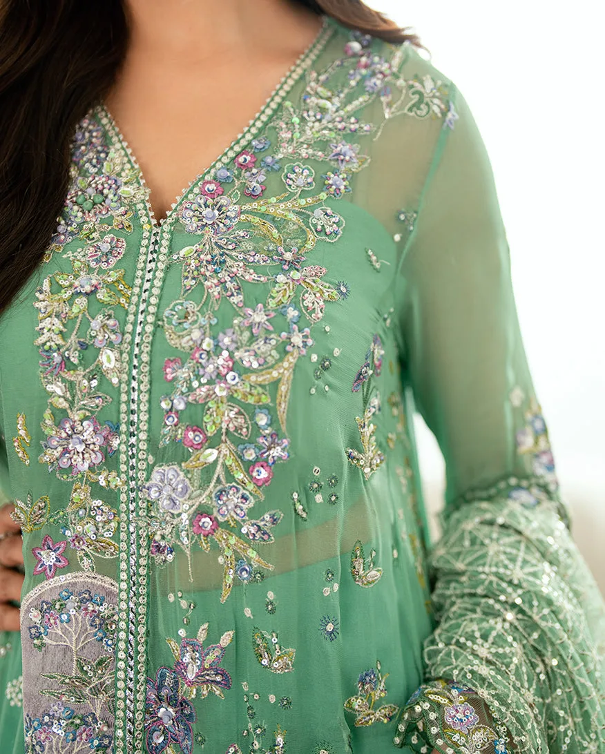 Silver Raw Silk – view 5 – Poshaq
