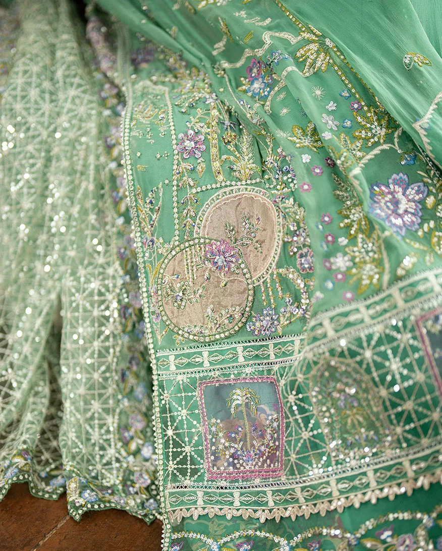 Silver Raw Silk – view 6 – Poshaq