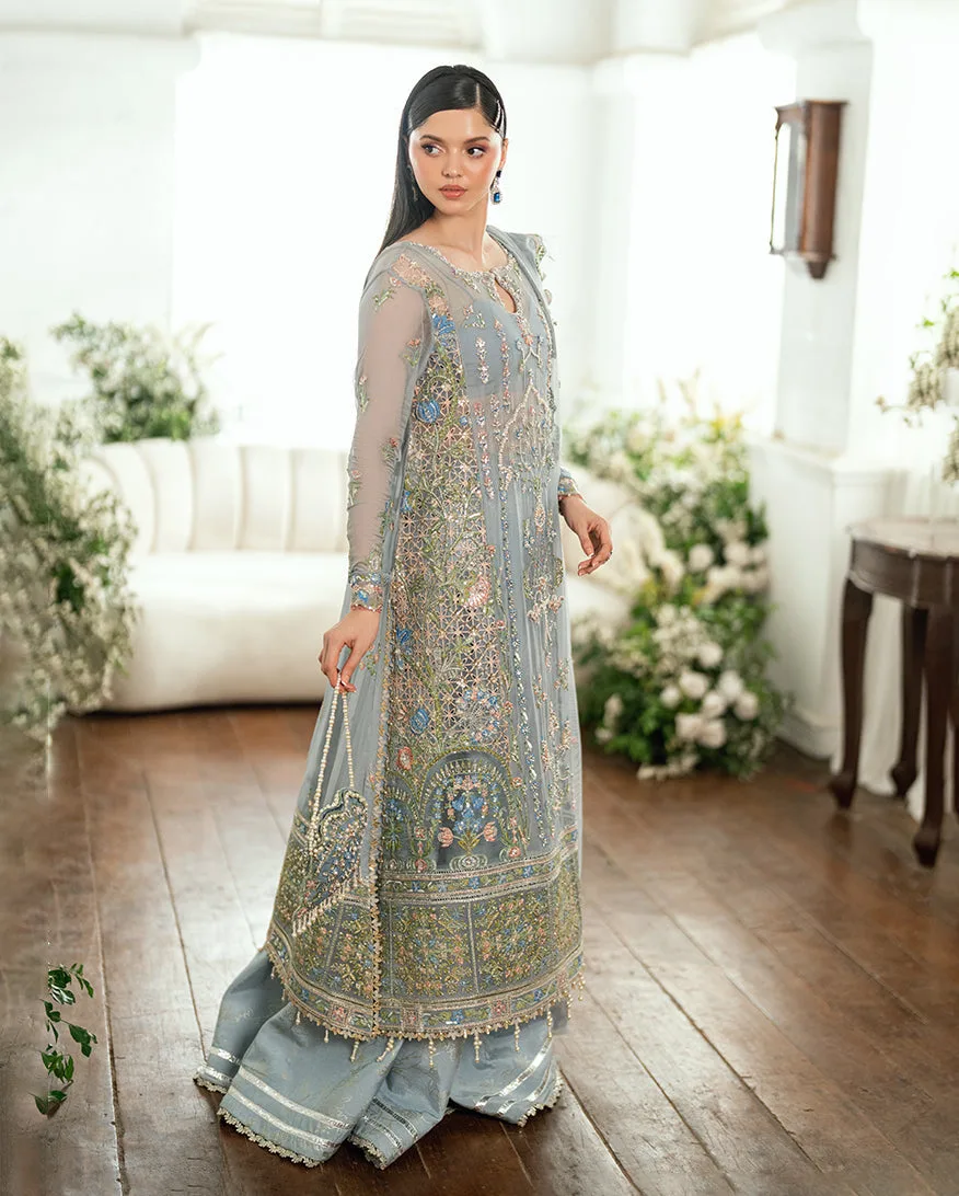 Silver Organza – view 2 – Poshaq