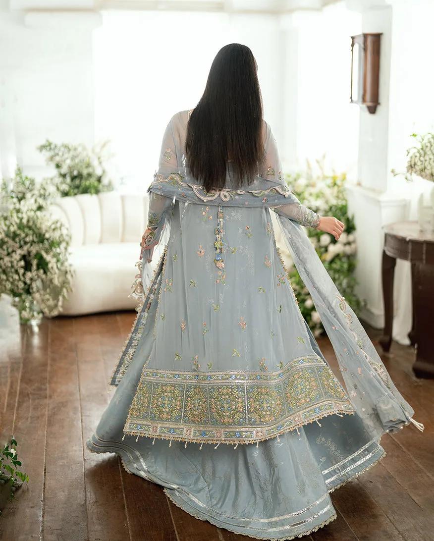 Silver Organza – view 8 – Poshaq