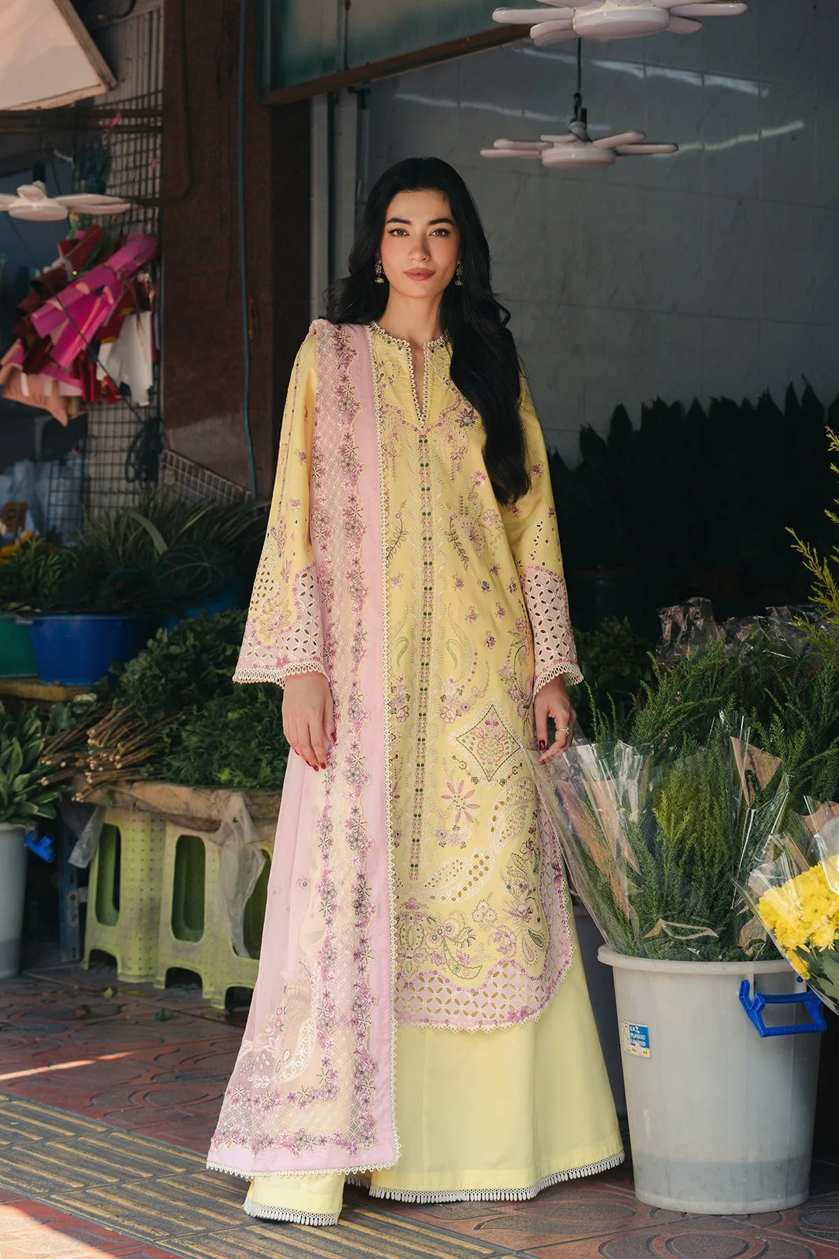 Pink Chiffon – view 1 – Poshaq