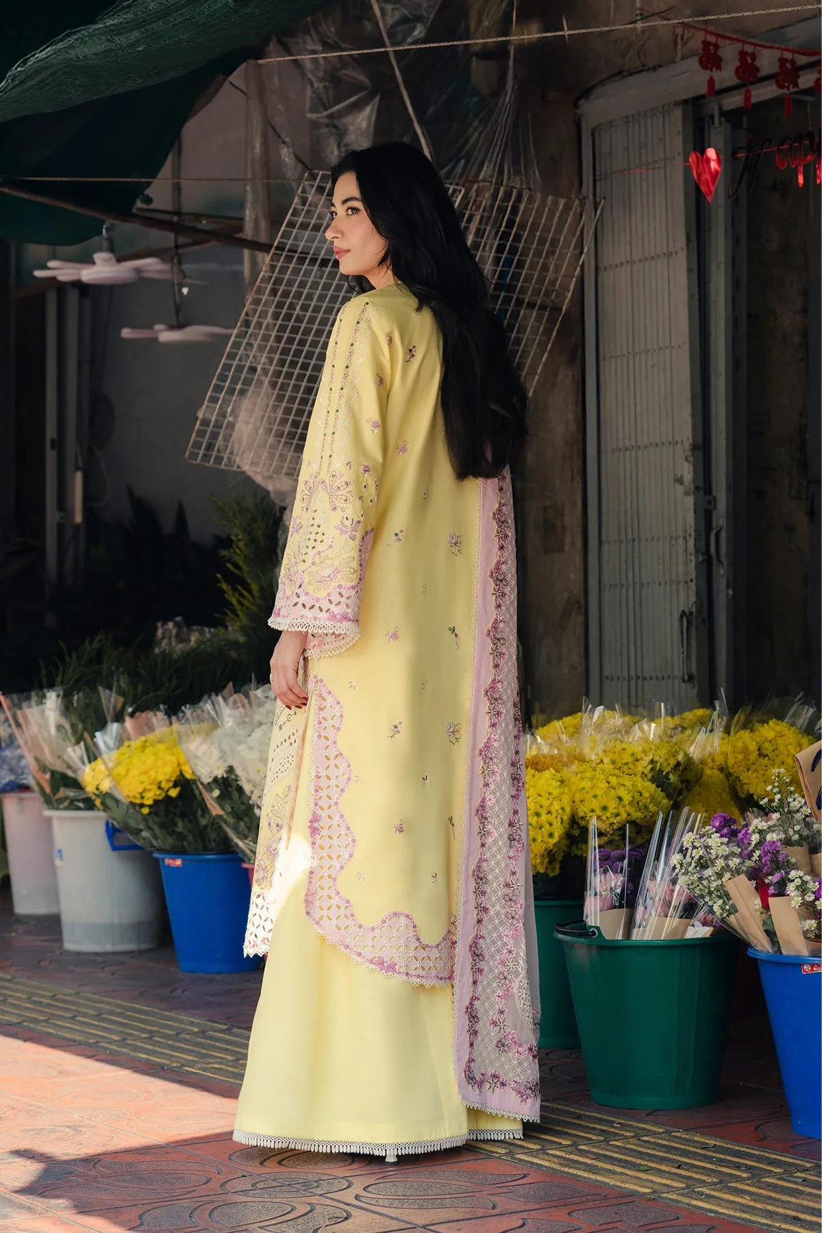 Pink Chiffon – view 2 – Poshaq