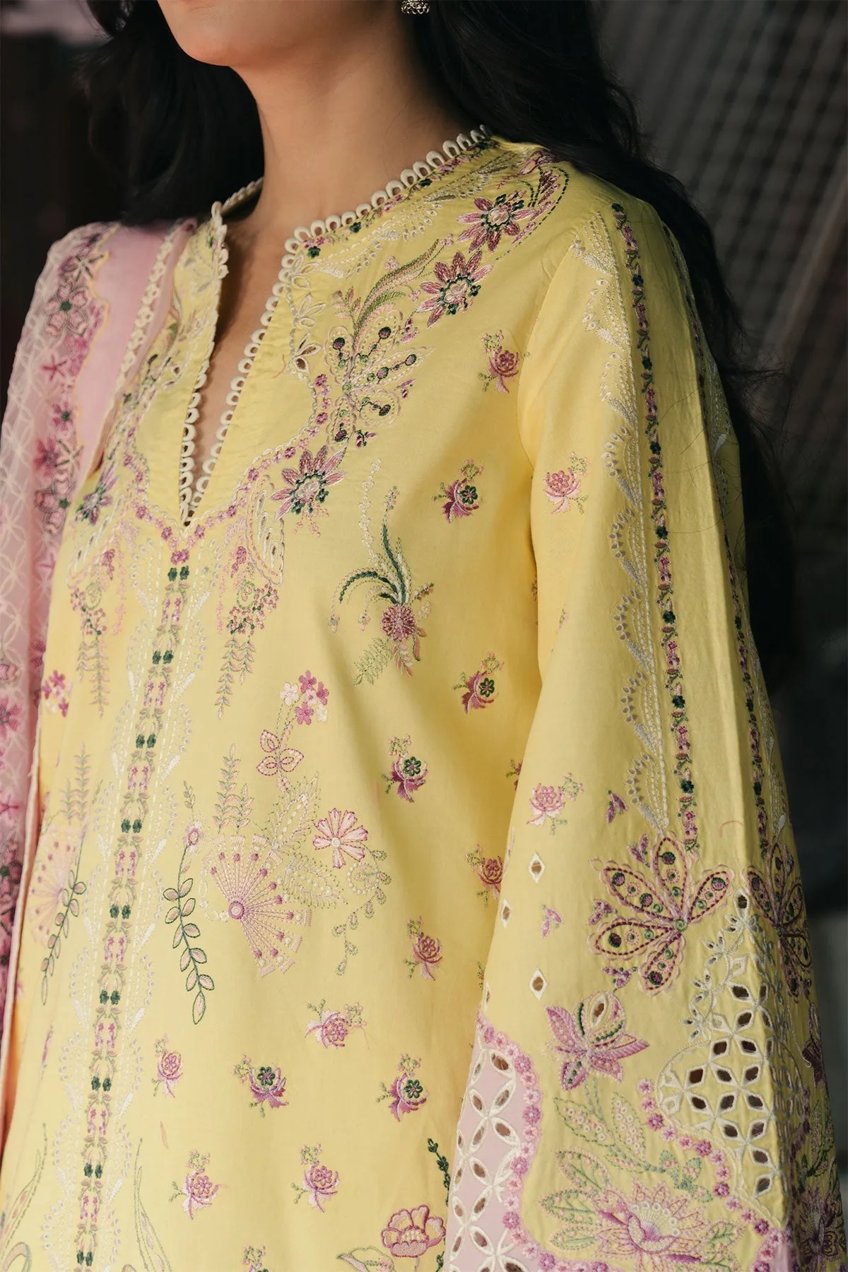 Pink Chiffon – view 3 – Poshaq