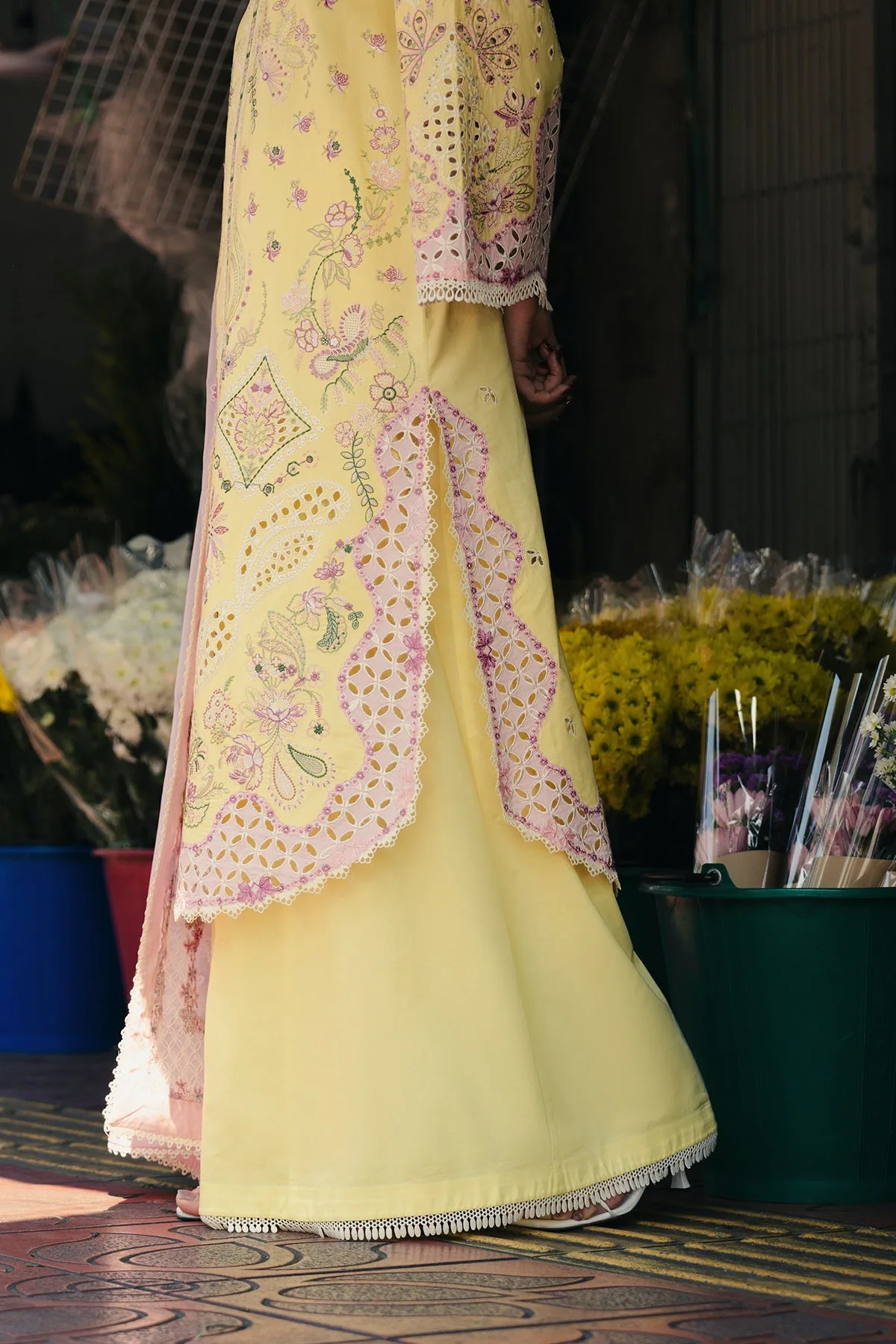 Pink Chiffon – view 4 – Poshaq