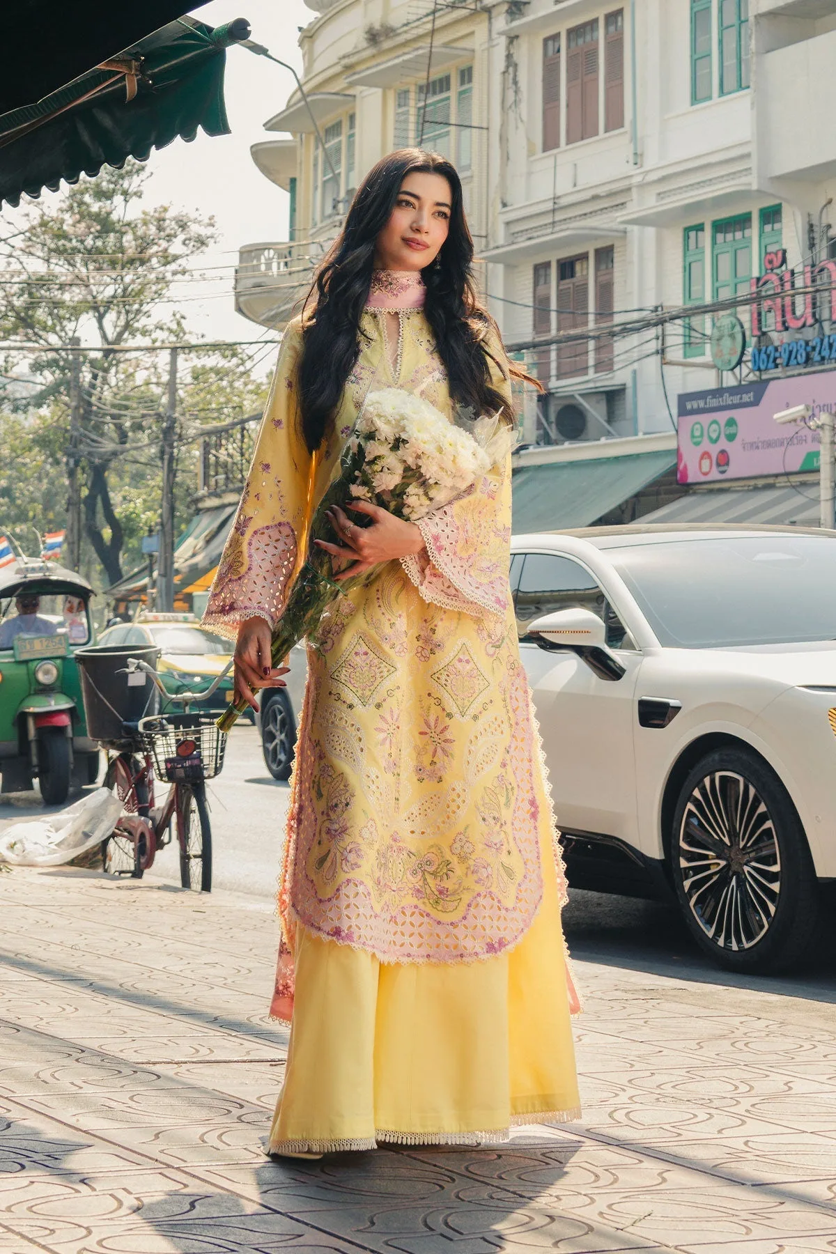 Pink Chiffon – view 5 – Poshaq