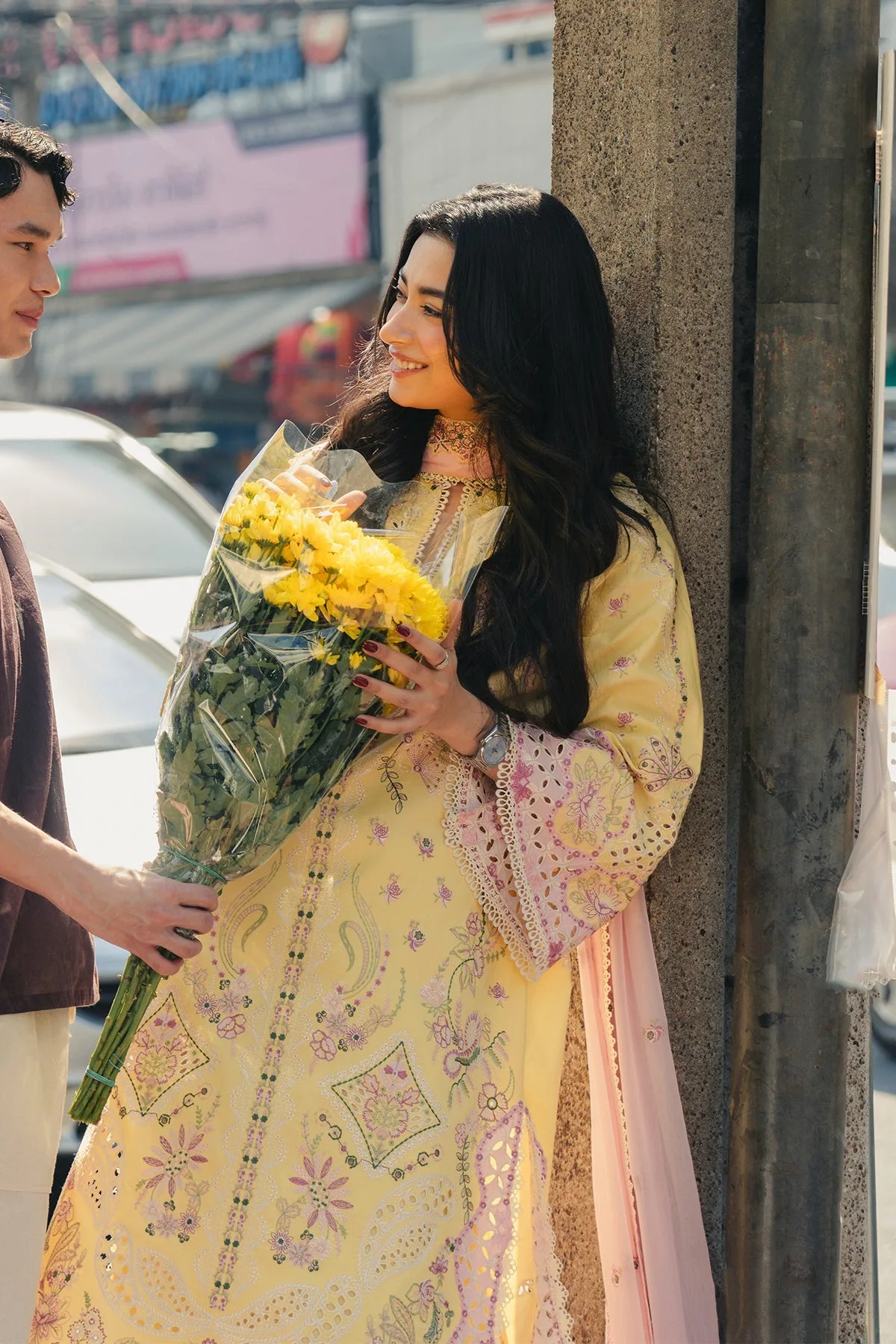 Pink Chiffon – view 7 – Poshaq