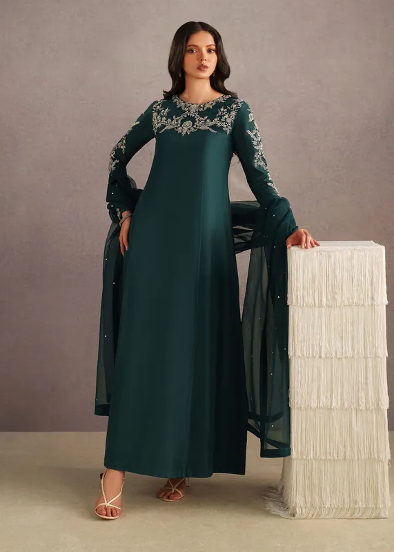 Silver Organza – view 1 – Poshaq