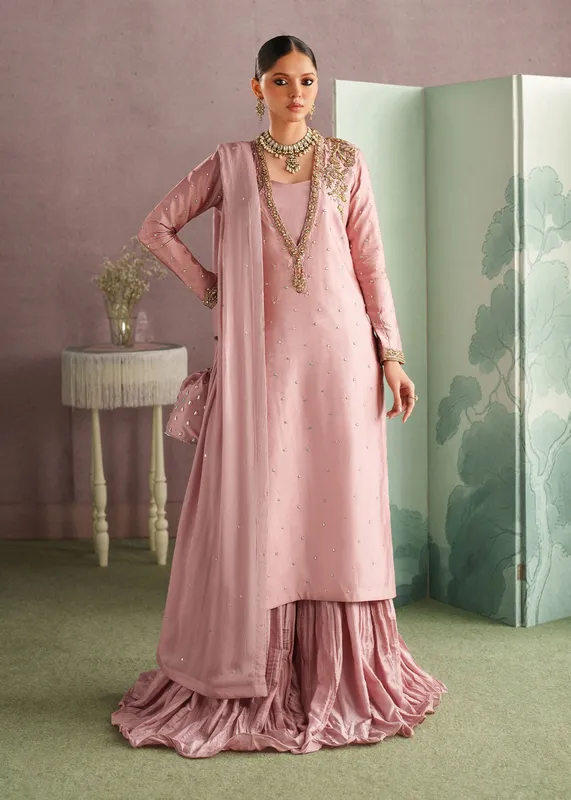 Silver Raw Silk – view 1 – Poshaq