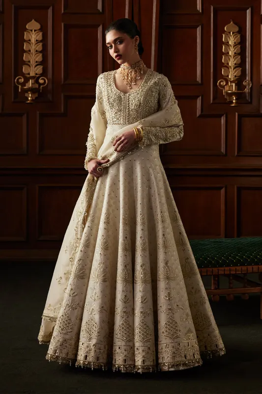 El Veneto Luxury Formals Off White – view 1 – Poshaq