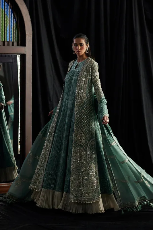 El Veneto Luxury Formals Turquoise – view 1 – Poshaq