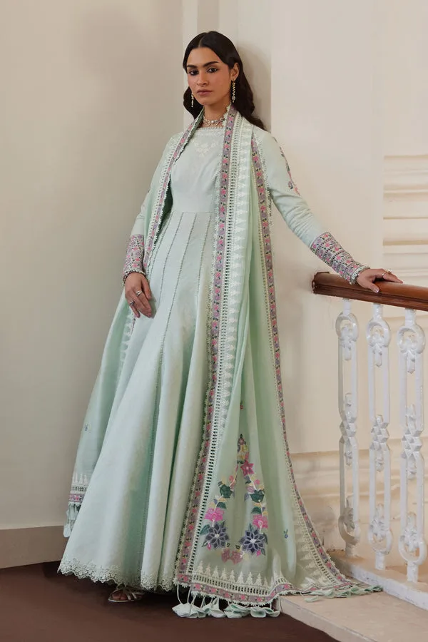 Depalpur Lawn 26 Sea Green Lawn – view 5 – Poshaq